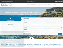 Tablet Screenshot of costabravahouse.com